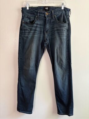 PAIGE Men's Federal Slim Straight Jeans Rigby Wash Transcend Denim Fiber Size 32
